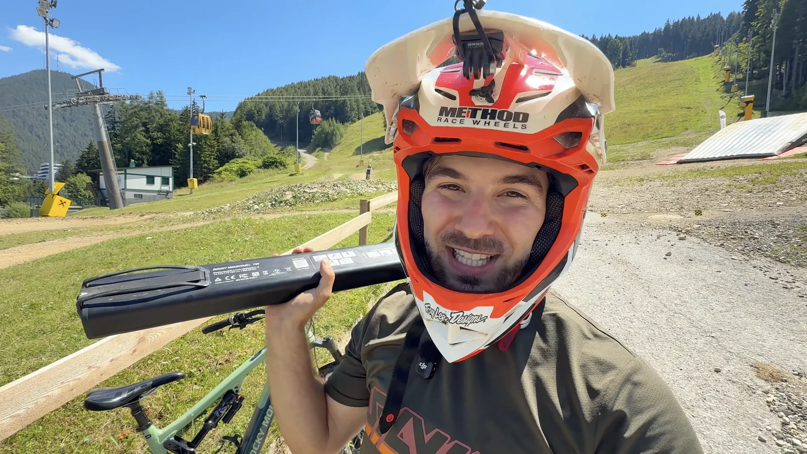 E-bike v bikeparku bez batérie — test rozdielu 4 kg